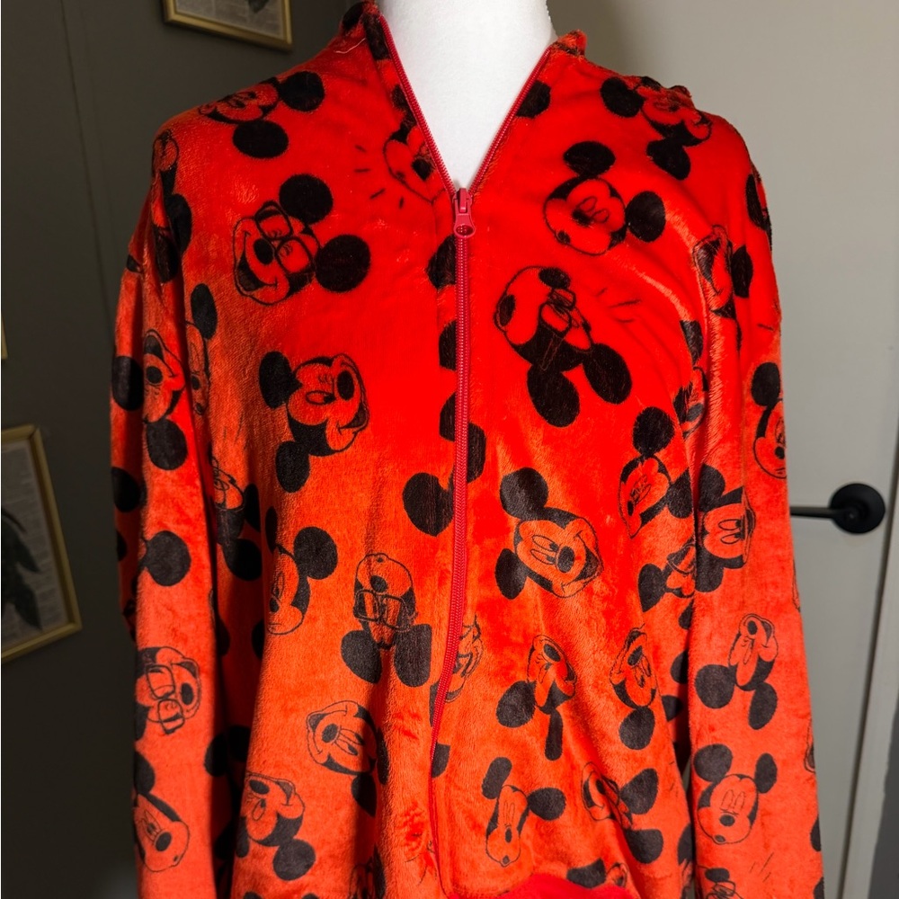 Disney‎ Red Mickey Mouse Hoodie